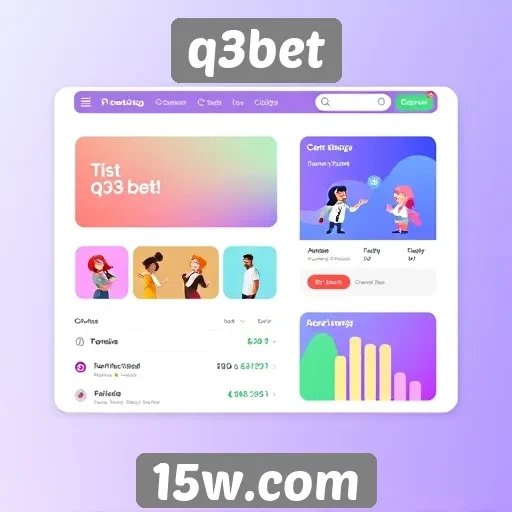 Análise da interface do usuário do site q3bet